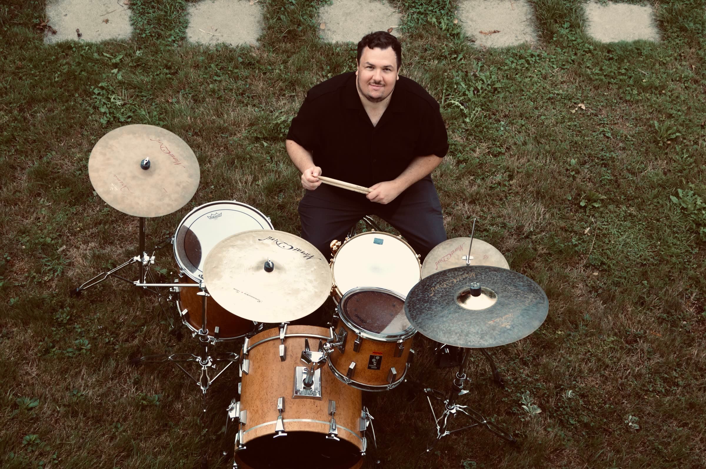 David mit Murat Diril Cymbals